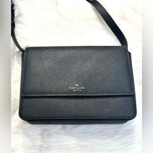 Kate Spade Saffiano Cove Street Crossbody Bag Black new with tags